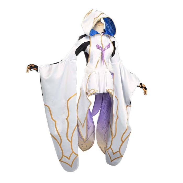 Fate/Grand Order Fgo Merlin Women Dress Outfits Halloween Carnival Suit Cosplay Costume