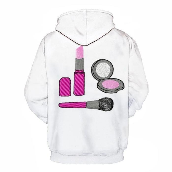 Makeup Girl Power 3D - Sweatshirt, Hoodie, Pullover