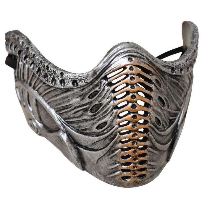 Halloween Mortal Kombat Resin Mk Scorpion Face Sub-Zero Mask Masker