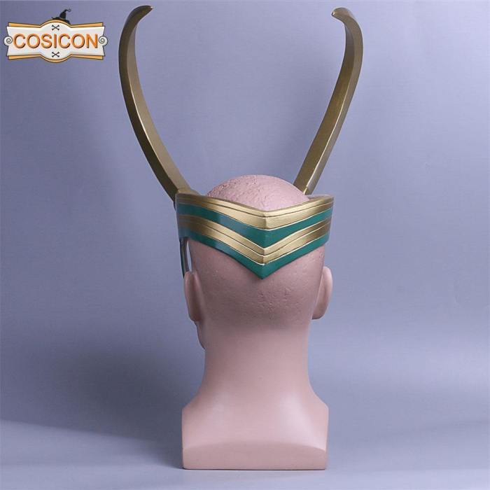 Thor  Ragnarok Loki Helmet Pvc Detachable Mask