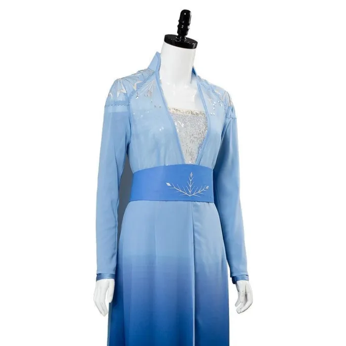  Frozen 2 Princess Elsa Cosplay Costume