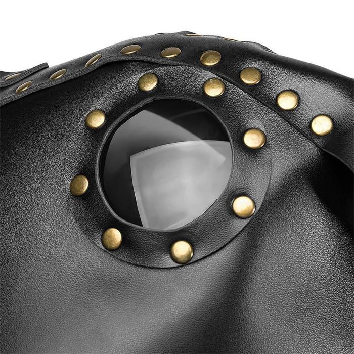 Cthulhu Octopus Devil Punk Face Helmet Steampunk Leather Cosplay Props