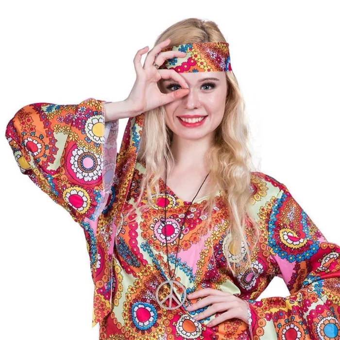 Hippie Costumes Halloween Cosplay Hip Hop Musician Masquerade Dress