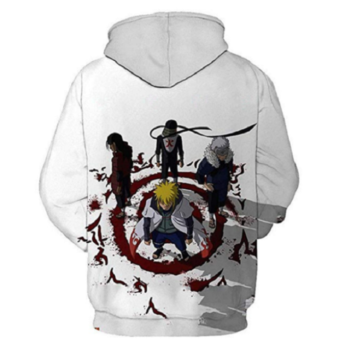 Naruto Hoodie - Uzumaki Naruto Pullover Hoodie Csos171