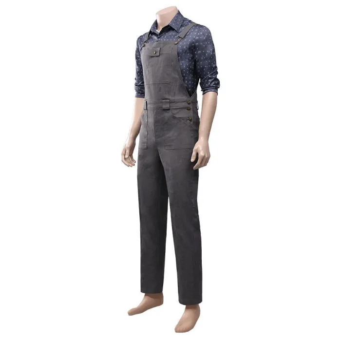 Ghostbusters: Afterlife Trevor Adult Men Outfit Halloween Carnival Costume Cosplay Costume