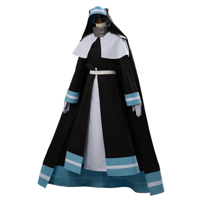 Fire Force Iris Fire Fighting Cosplay Costume