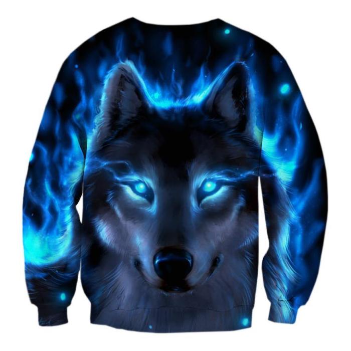 Power Within Wolf Sweatshirt/Hoodie