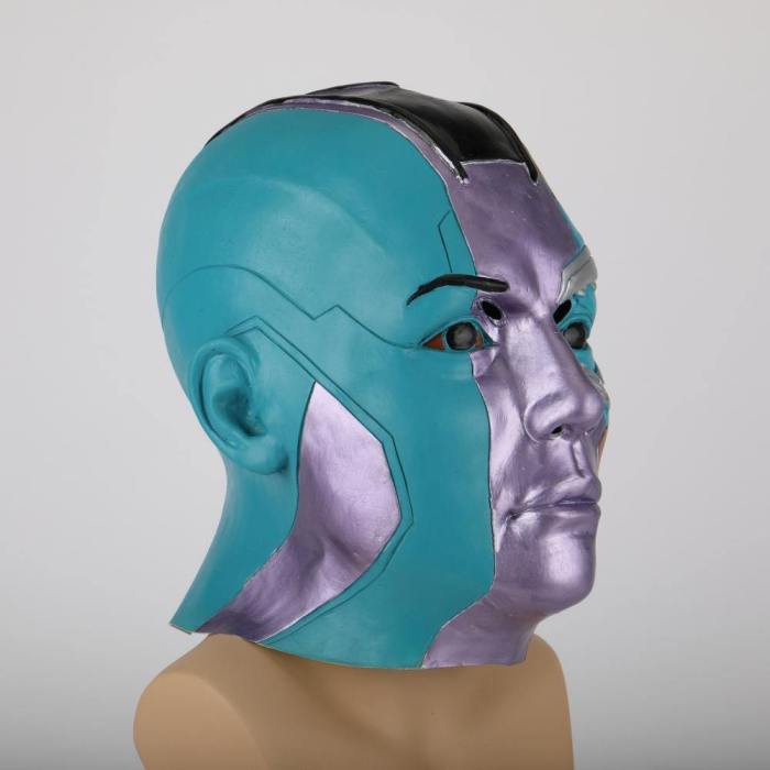 Avengers Endgame Nebula Mask Latex Thanos'S Daughter Masks Marvel Superhero Cosplay Mask Adult Women Halloween Party Prop