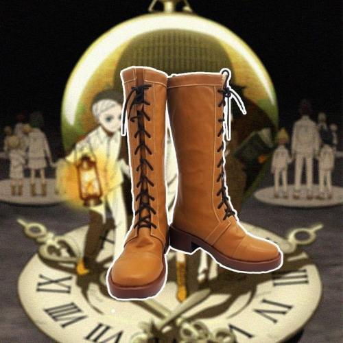 New The Promised Neverland  Emma Norman Ray  Cosplay Boots Anime Shoes Custom Made