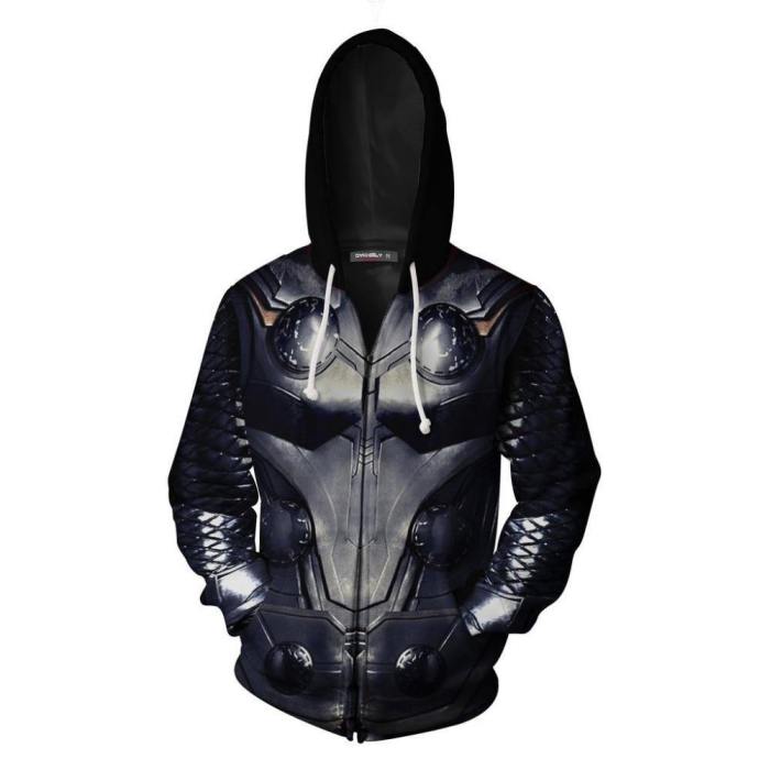 Avengers Endgame Thor Odinson Cosplay Costume Movie Hoodie Sweatshirts