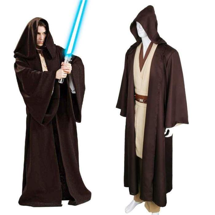 Unisex Halloween Star Wars Jedi/Sith Knight Cloak Cosplay Adult/Kids Hooded Robe Cloak Cape Halloween Cosplay Costume