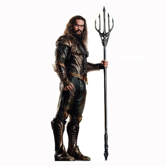 Dc Justice League Aquaman Arthur Curry Cosplay Trident Halloween Cosplay Party