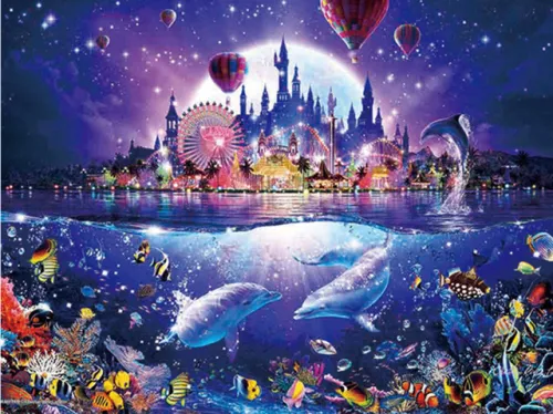 ! Diamond Painting - Diy Fantasy Landscape