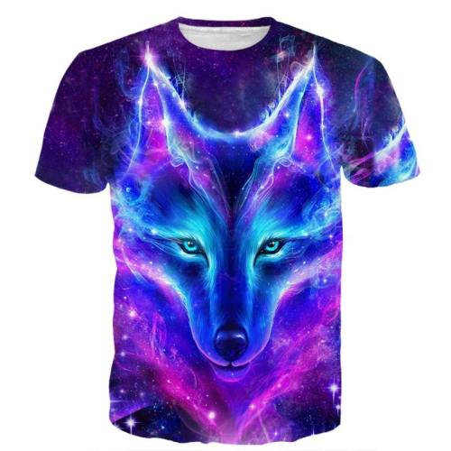 Galactic Wolf Shirt