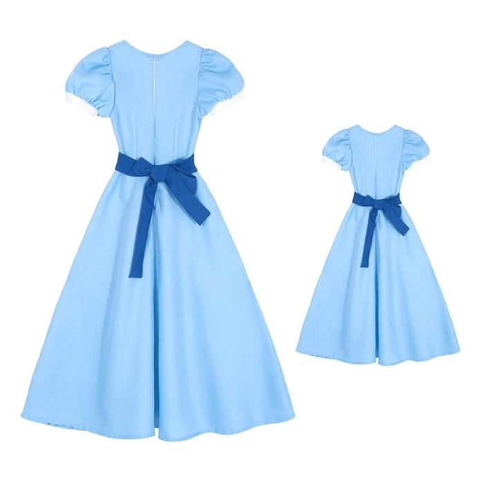 Wendy Darling Dress Peter Pan Costumes Girls Women Party Rachel Cosplay