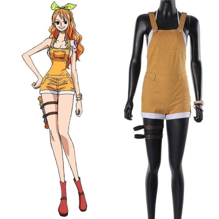 One Piece Stampede Nami Cosplay Costume