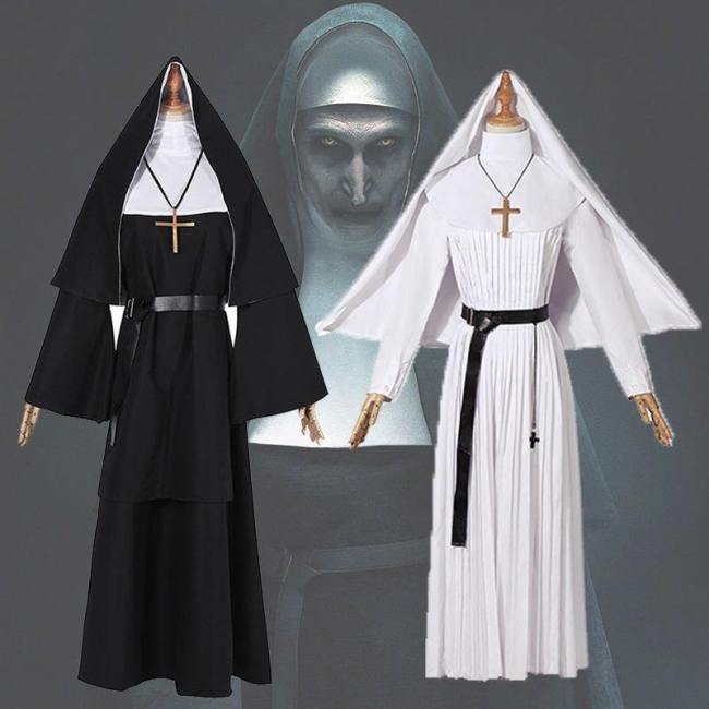 The Nun Costume For Women Halloween Cosplay