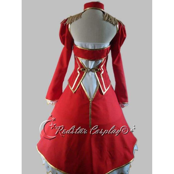 Fate/Stay Night Saber 2 Red Dress Cosplay Costume - Custom-made in Any size