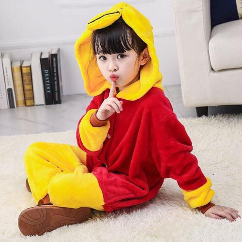 Child Romper Winnie The Pooh Costume For Kids Onesie Pajamas For Girls Boys