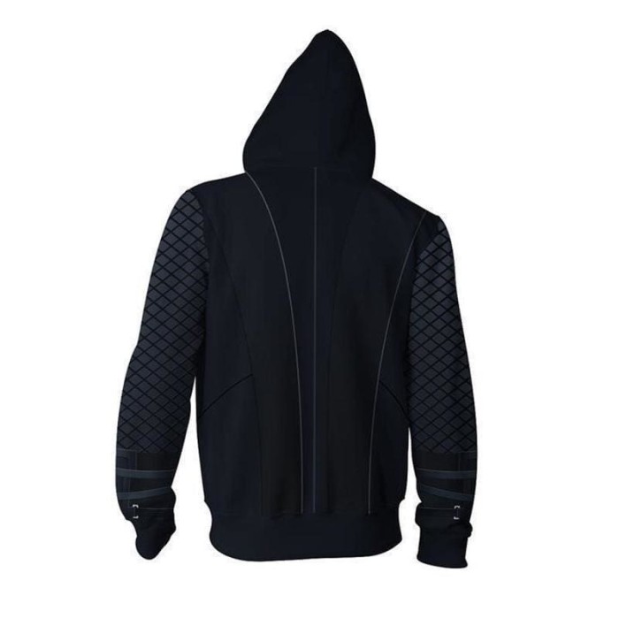 The Avengers Endgame Thor Zip Up Hoodie