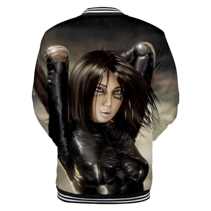 Alita Jacket - Battle Angel Baseball Jacket