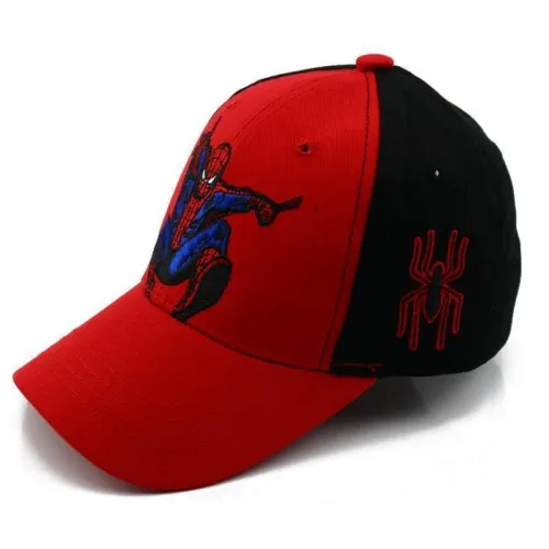 Spiderman Cartoon Baby Cotton Baseball Caps Kids Snapback Hip Hop Hats