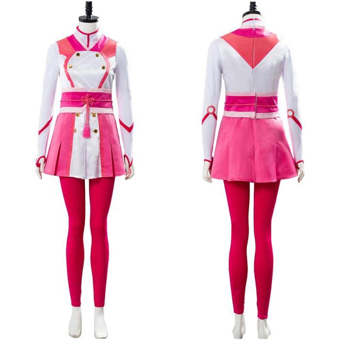 Project Sakura War Amamiya Sakura Battle Uniform Set Cosplay Costume
