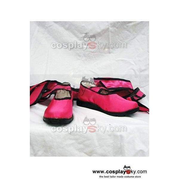 Tekken Tekken Ling Xiaoyu Cosplay Shoes Custom Made