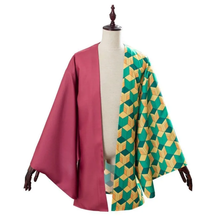 Tomioka Giyuu Demon Slayer: Kimetsu No Yaiba Uniform Cosplay Costume