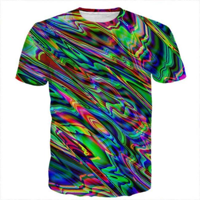 Hypnotic Flowing Colors Shirt