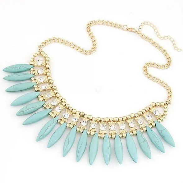 Resin Rain Drop Beautiful Necklace