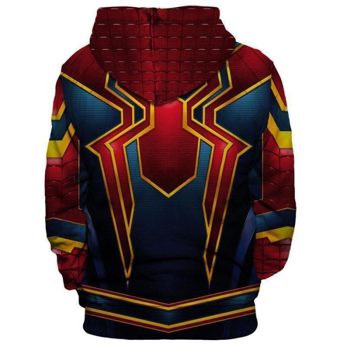 Spider-Man Hoodie - The Avengers Pullover Hoodie Csos00J