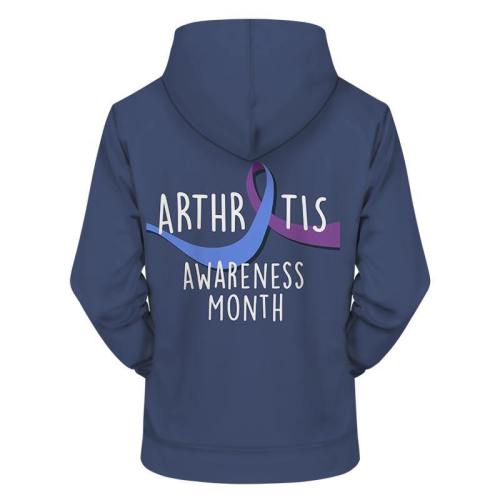 Arthritis Awareness Month 3D - Sweatshirt, Hoodie, Pullover