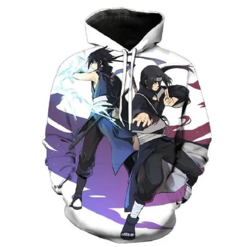 Naruto Hoodie - Sasuke Uchiha Pullover Hoodie