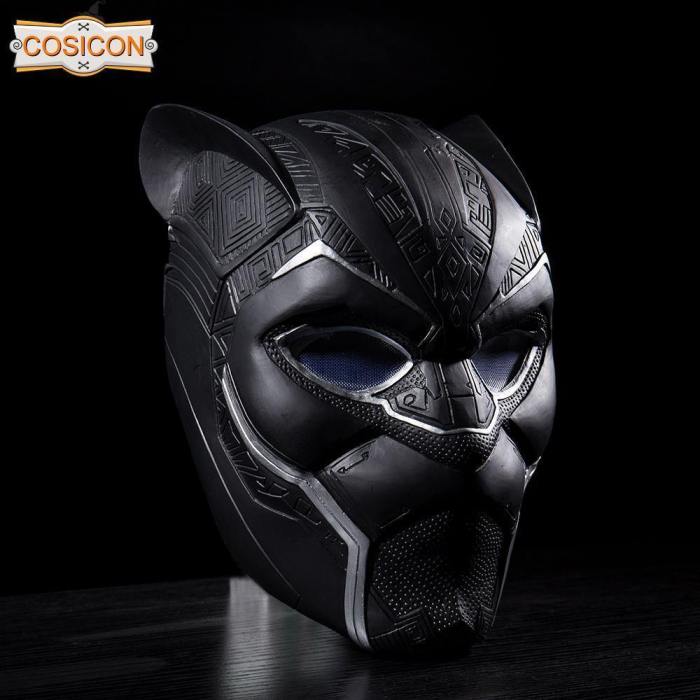Marvel Movie Black Panther Cosplay Helmet Halloween Mask For Kids