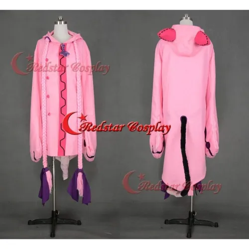 Blazblue Calamity Trigger Taokaka Cosplay Costume ( Pink Version)