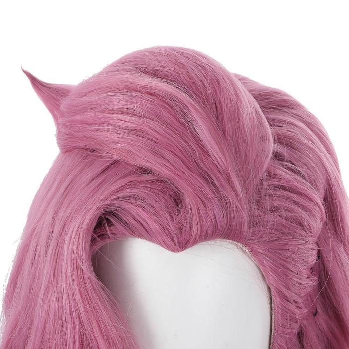 League Of Legends Lol Kda Groups Seraphine Long Curly Wig Cosplay Wigs