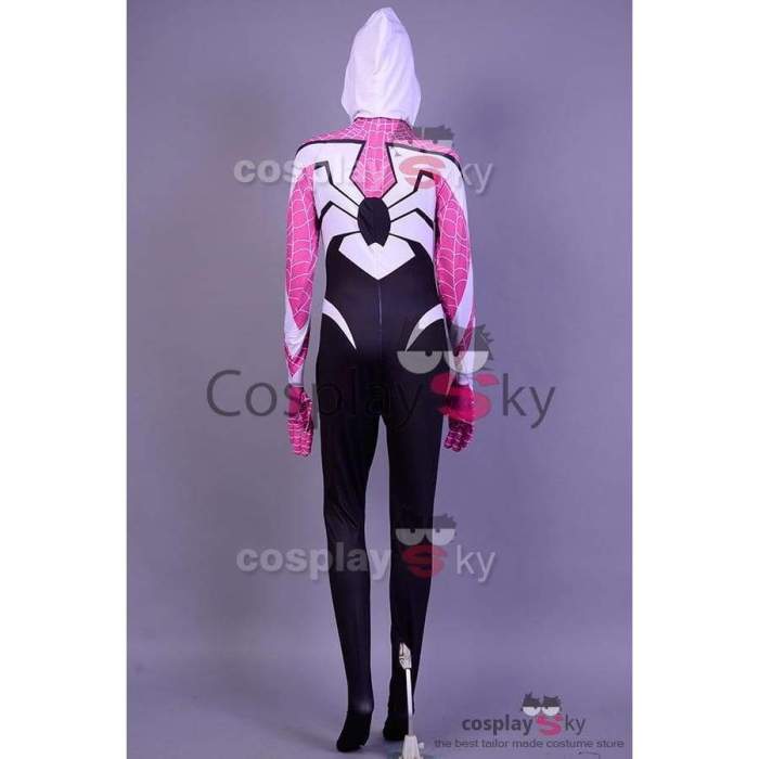 Spider-Woman Gwen Stacy Jumpsuit Cosplay Costume