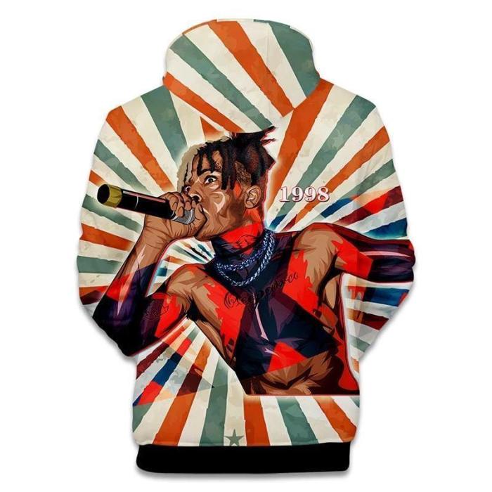 Xxxtentaction Hoodies Rapper 3D Sweatshirt