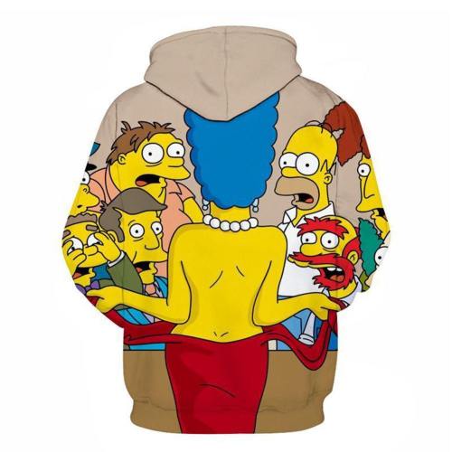The Simpsons Hoodie - Marge Simpson Pullover Hoodie