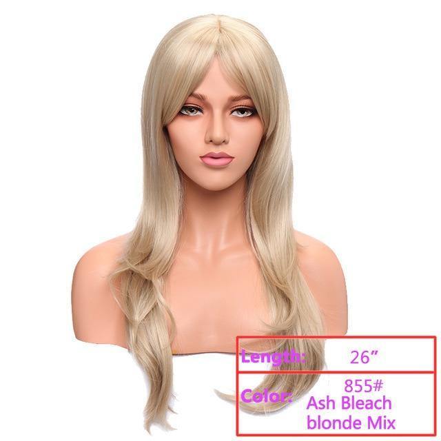 Womens Synthetic Wigs Bob Short Or Long Wig  Body Wave Cosplay Wigs