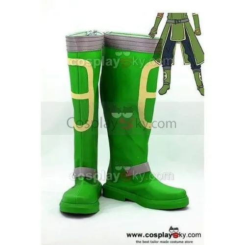 Sword Art Online Agil Andrew Gilbert Mills Cosplay Boots Shoes