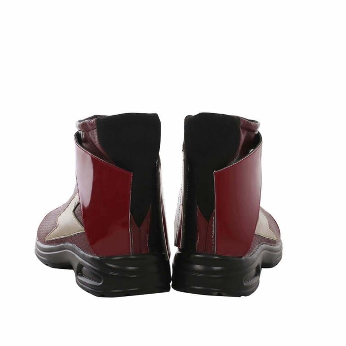 Justice League The Flash Costume Halloween Party Men Cosplay Boots