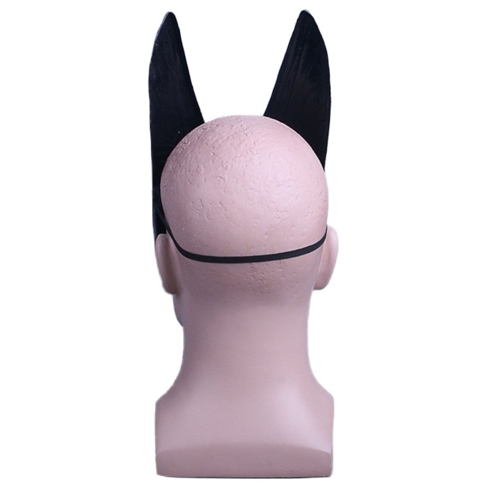 Anubis Mask Egyptian Jackal Dog Full Head Halloween Pvc Helmet Adults