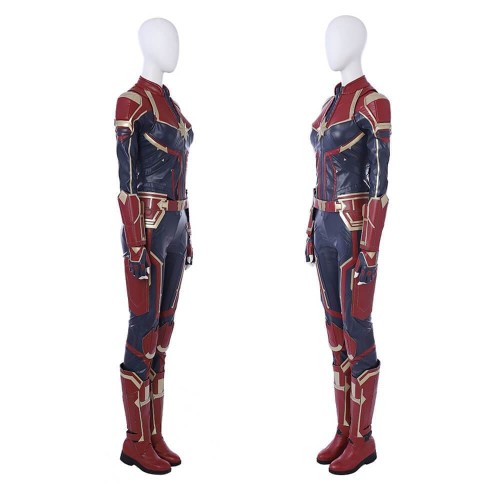 Captain Marvel Carol Danvers Superhero Female Cosplay Suits