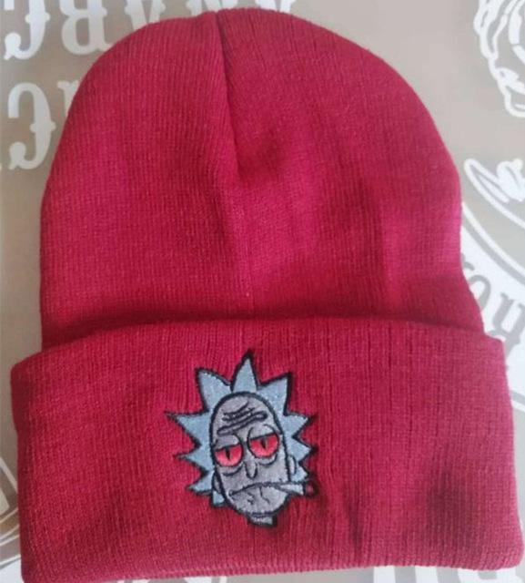 Rick And Morty Beanie Winter Ski Warm Hat Cap Xmas Costumes Gifts