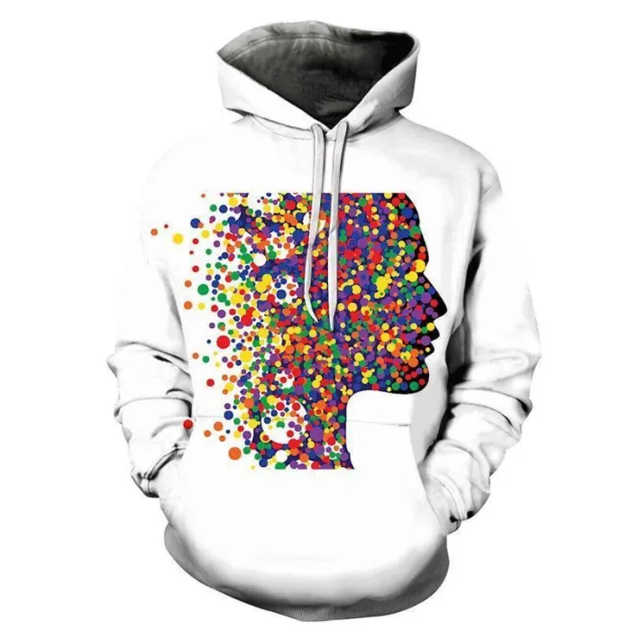 Colors Of Life  3D - Sweatshirt, Hoodie, Pullover