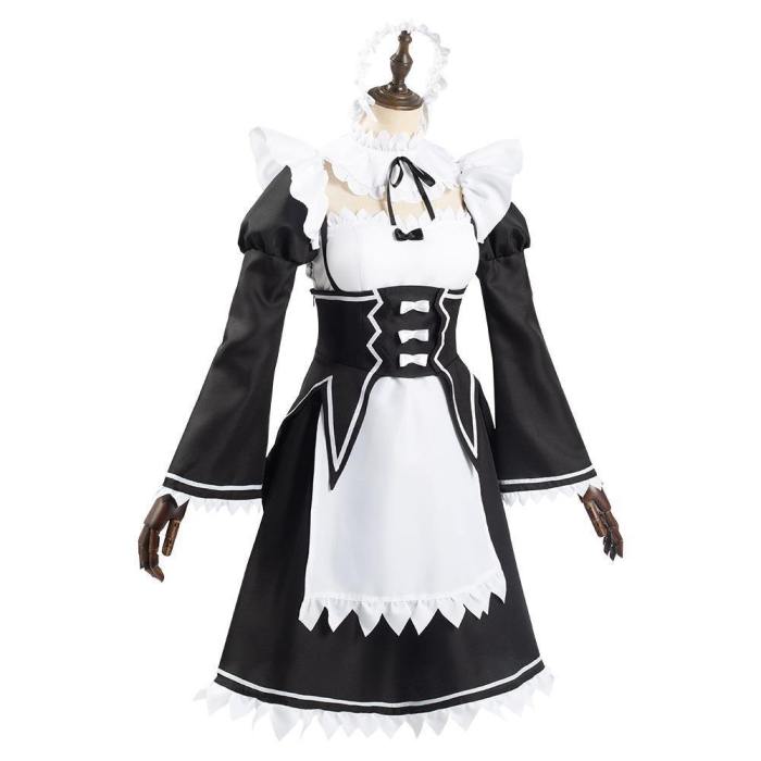 Re:Life In A Different World From Zero Frederica Baumann Women Dress Outfits Halloween Carnival Suit Cosplay Costume