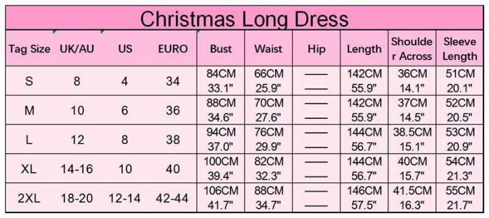 Women Casual Long Sleeve Cute Christmas Dresses
