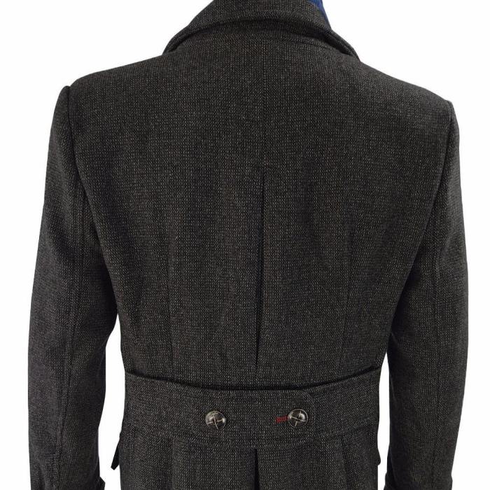 Sherlock Holmes Tv Long Wool Winter Mens Cape Coat Jacket Cosplay Costumes